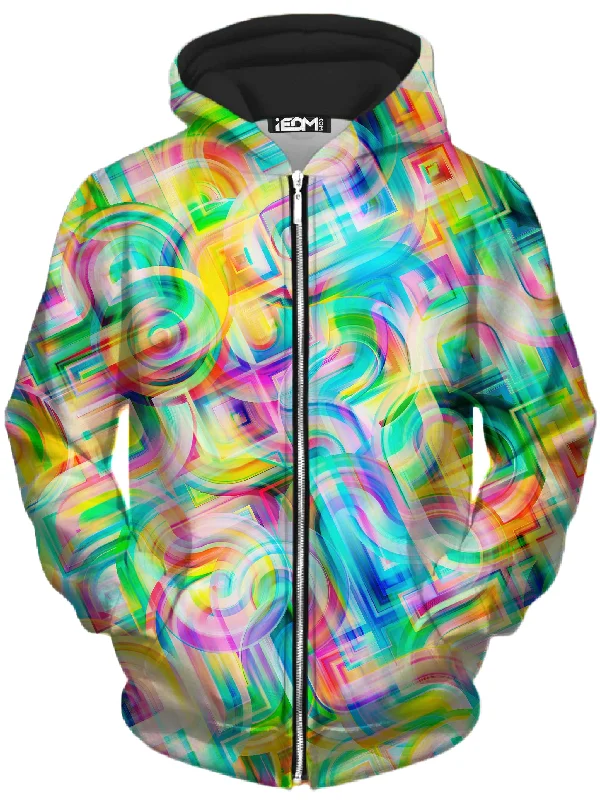 Tropical Nectar Unisex Zip-Up Hoodie