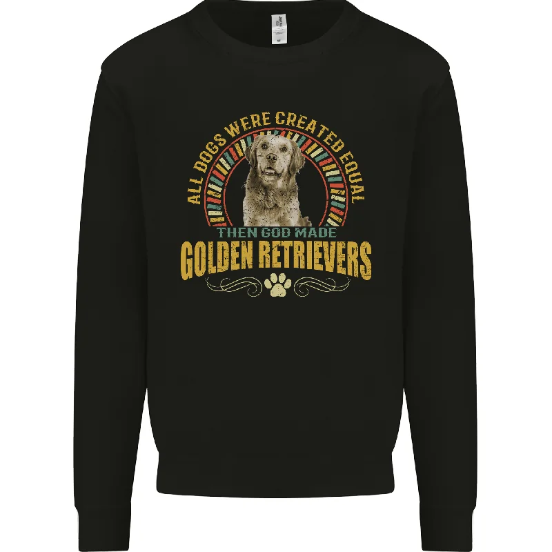 A Retriever Dog Mens Sweatshirt Jumper