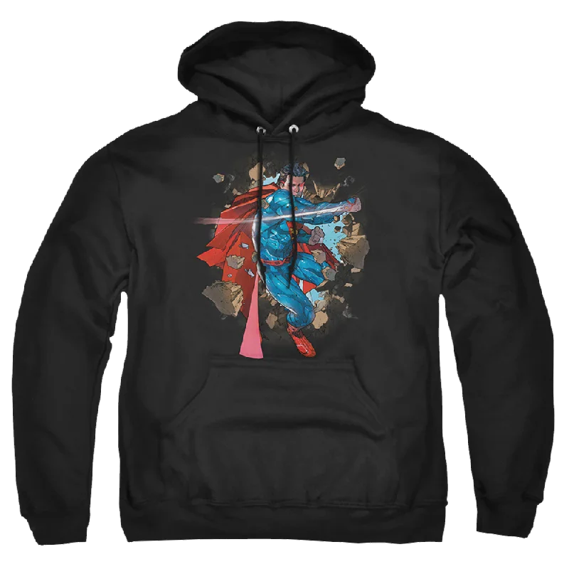 Superman Rock Breaker - Pullover Hoodie