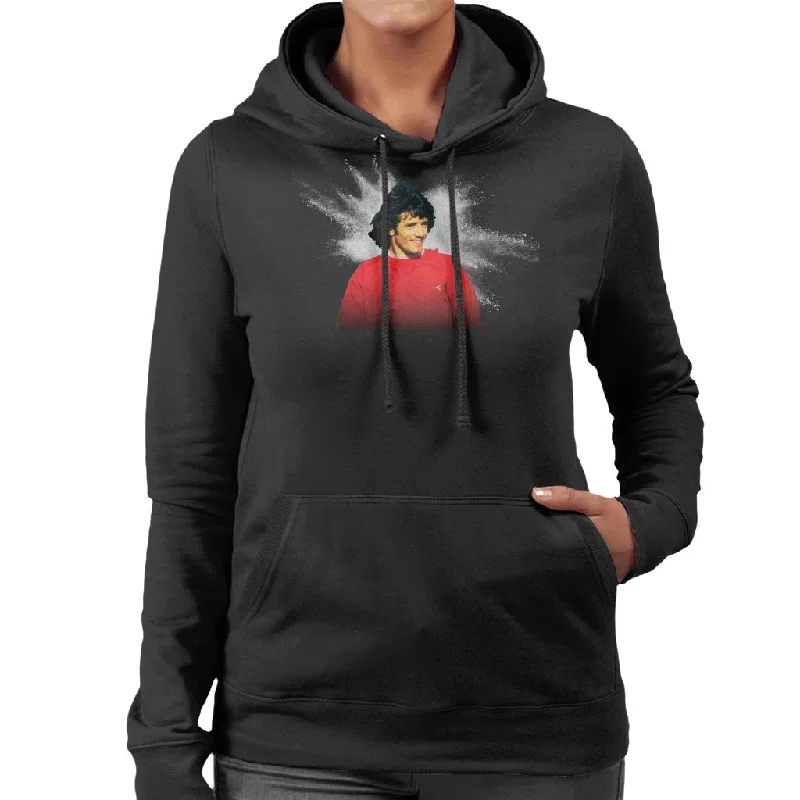 TV Times Kevin Keegan Footballer Women's Hooded Sweatshirt