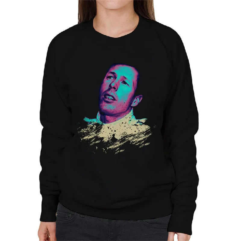 Motorsport Images Colin McRae WRC Portrait Women's Sweatshirt