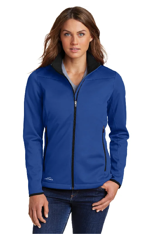 Eddie Bauer Womens Waterproof Full Zip Jacket - Cobalt Blue