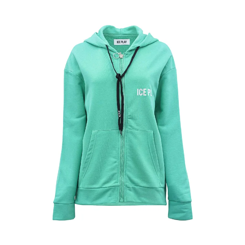 Ice Play Women's Green/Light blue Sweatshirt