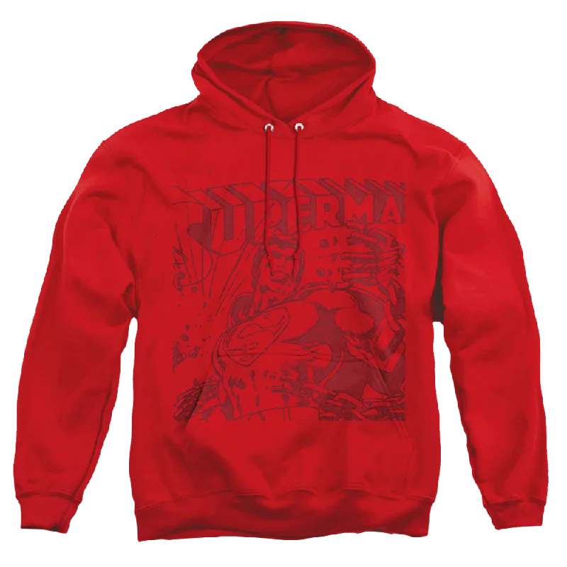 Superman Code Red - Pullover Hoodie