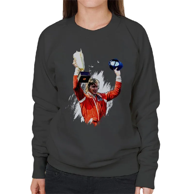 Motorsport Images James Hunt French GP Victory Women's Sweatshirt