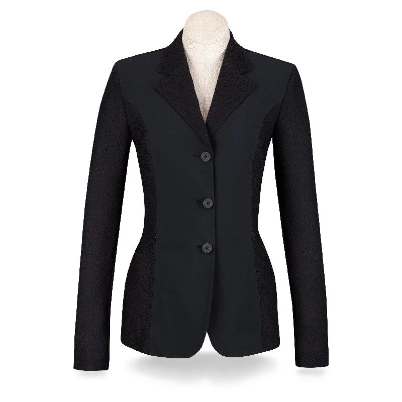 R.J. Classics Harmony Mesh Show Coat - Black