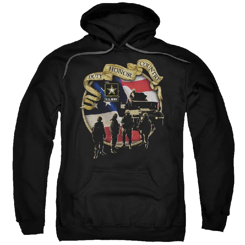 U.S. Army Duty Honor Country - Pullover Hoodie