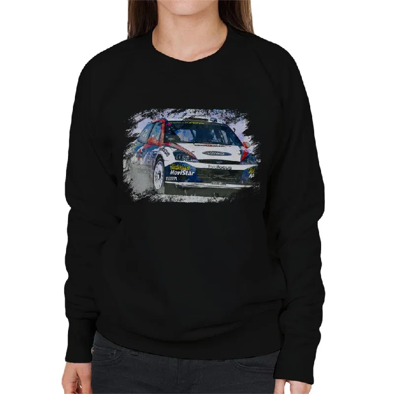 Motorsport Images WRC 2002 Ford Focus Women's Sweatshirt