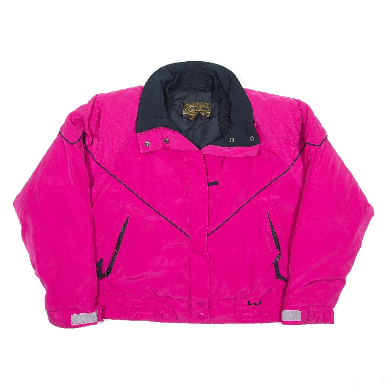 EDDIE BAUER Down Puffer Jacket Pink Womens L