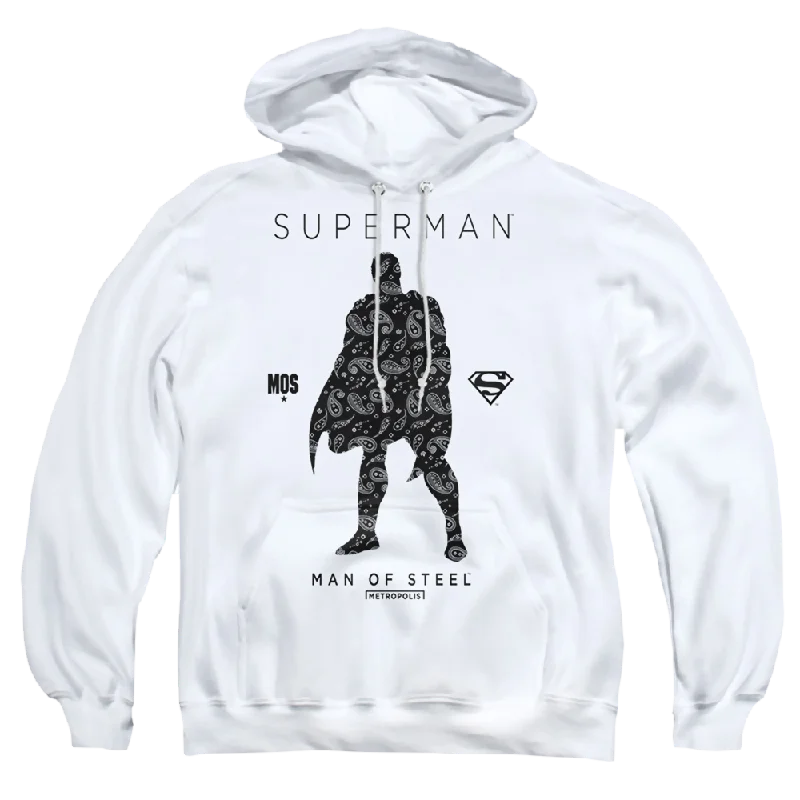 Superman Paisley Sihouette - Pullover Hoodie