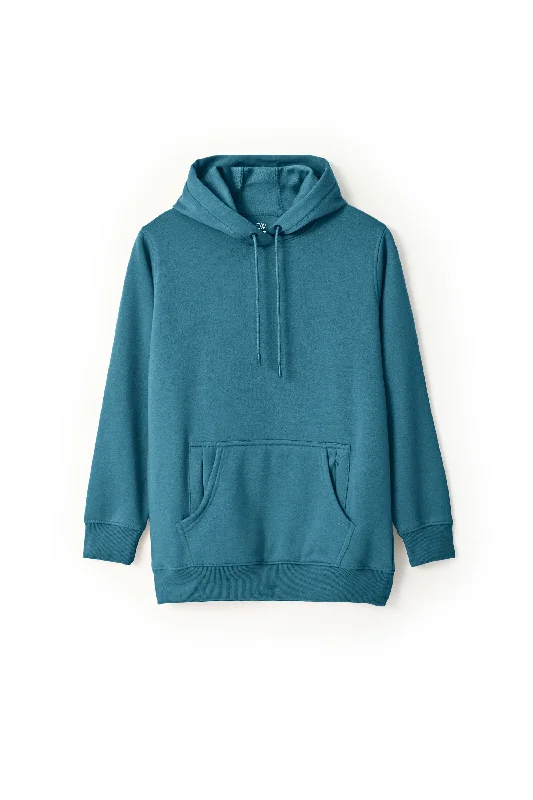 East West Women's Hidden Zip Pocket Pullover Hoodie