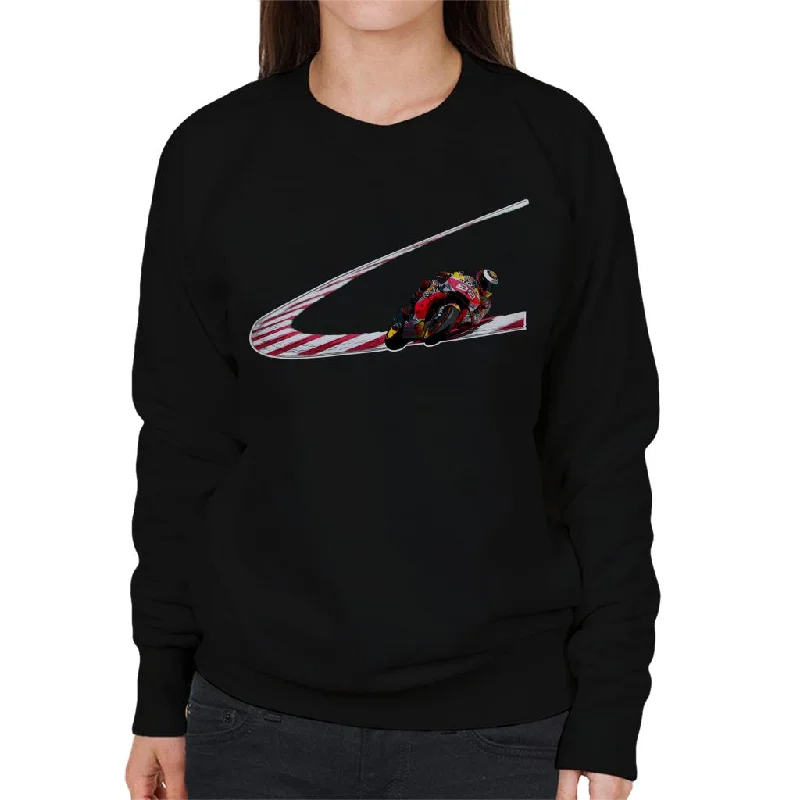 Motorsport Images Jorge Lorenzo Low Turn Women's Sweatshirt