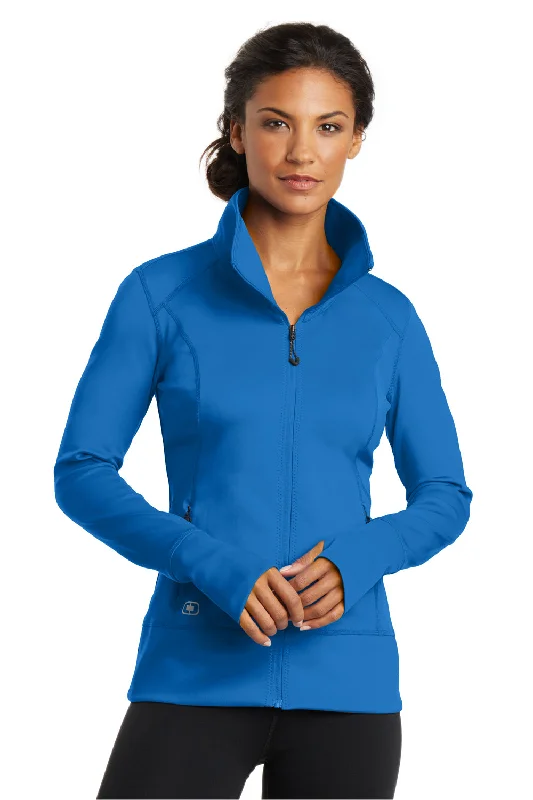 Ogio Womens Endurance Fulcrum Full Zip Jacket - Electric Blue