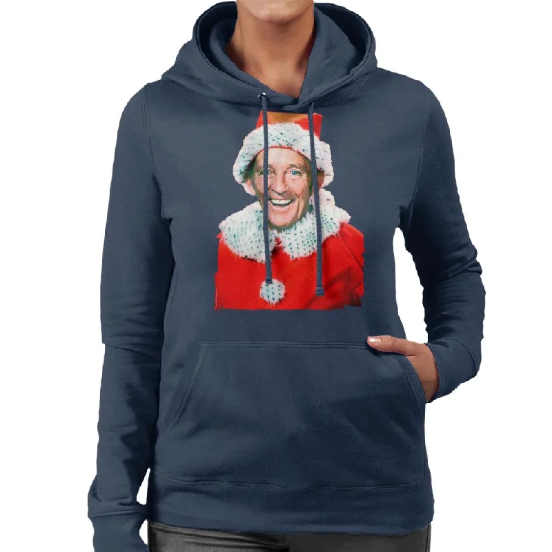 TV Times Bing Crosby Christmas Show 1976 Women's Hooded Sweatshirt