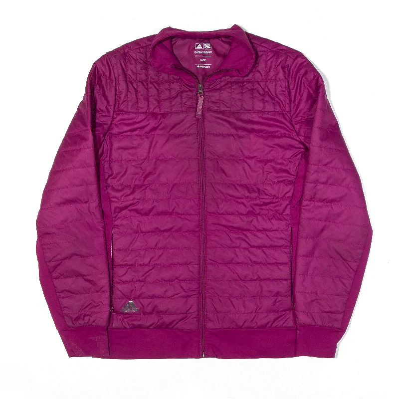 ADIDAS Insulated Shell Jacket Purple Womens XS