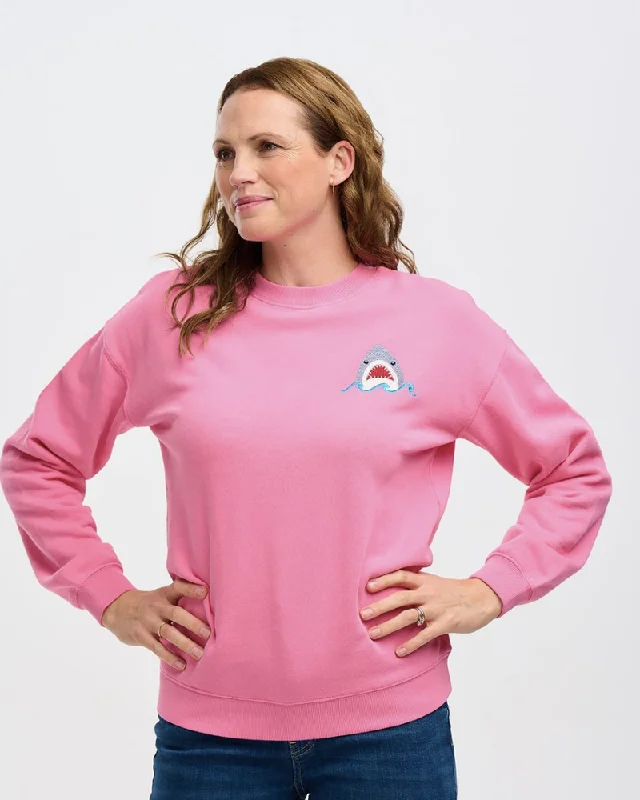 Sugarhill - Noah Sweatshirt -  Pink Shark