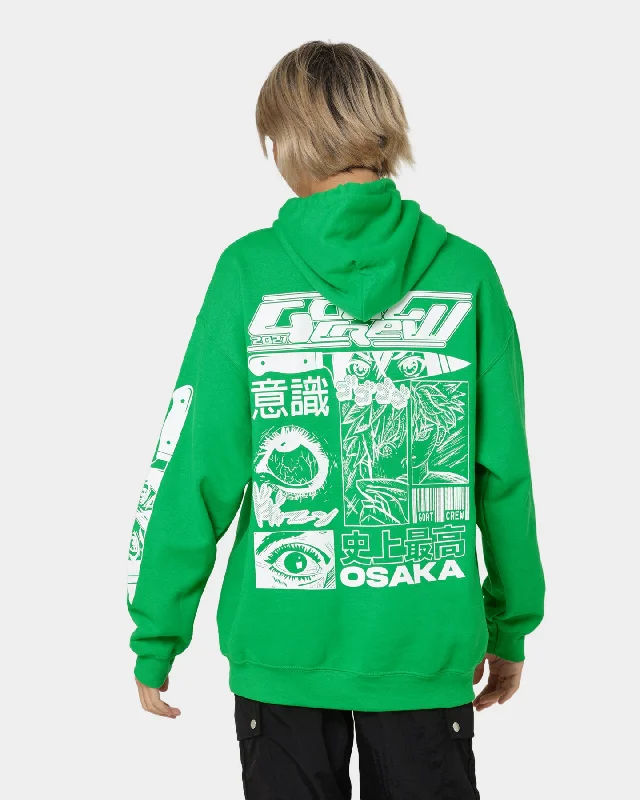 Goat Crew Osaka Hoodie Green