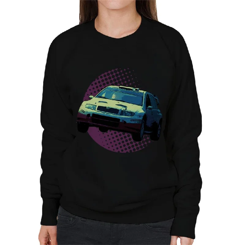 Motorsport Images Skoda Fabia WRC 05 Women's Sweatshirt