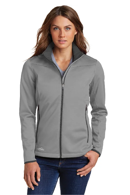 Eddie Bauer Womens Waterproof Full Zip Jacket - Chrome Grey