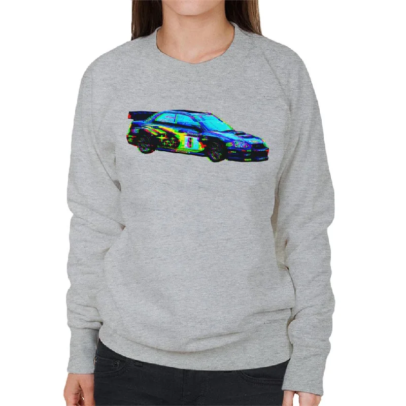 Motorsport Images Makinen Subaru Impreza WRC Women's Sweatshirt