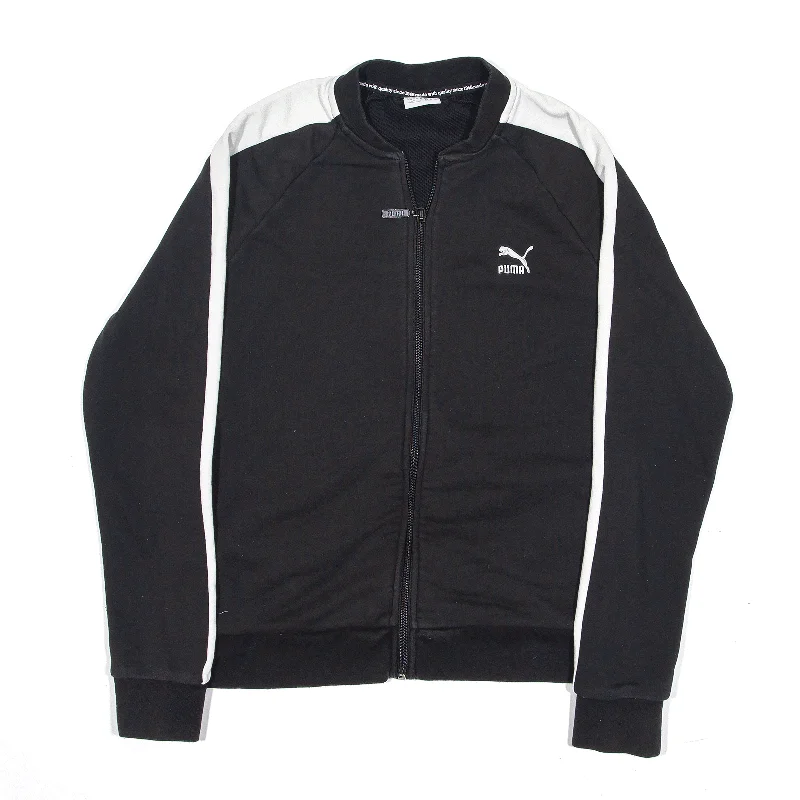 PUMA Track Jacket Black Womens UK 14