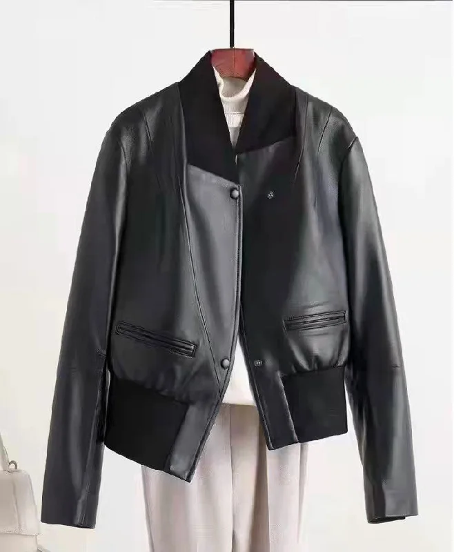 Genuine Leather Jacket Short