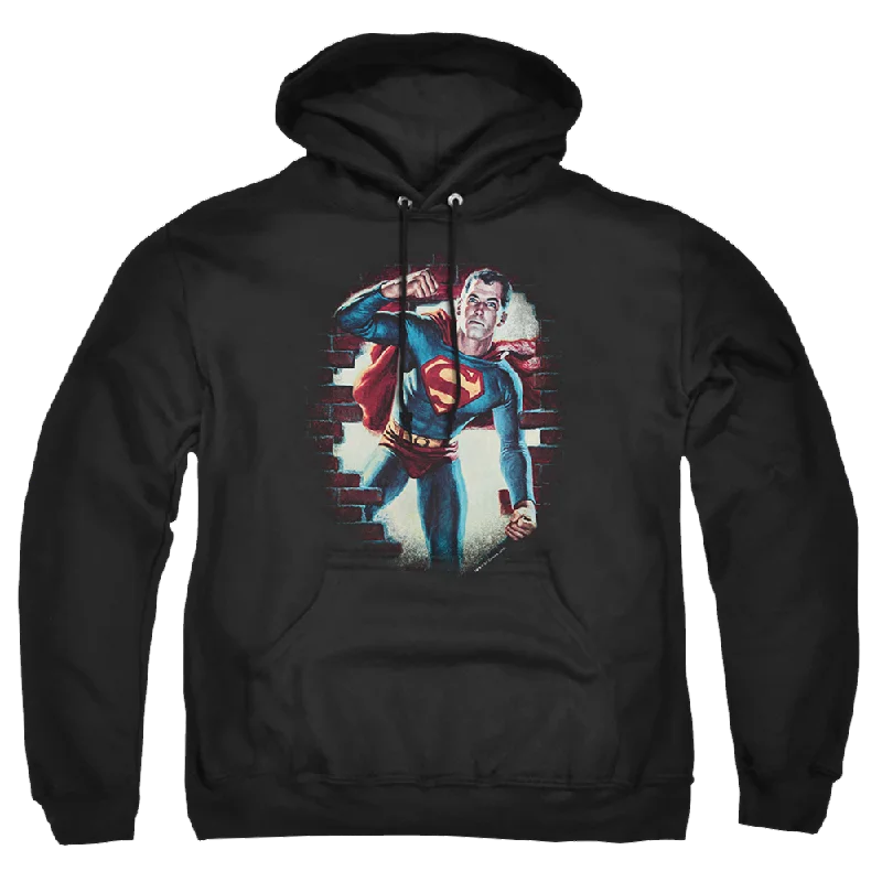 Superman Vintage Steel - Pullover Hoodie