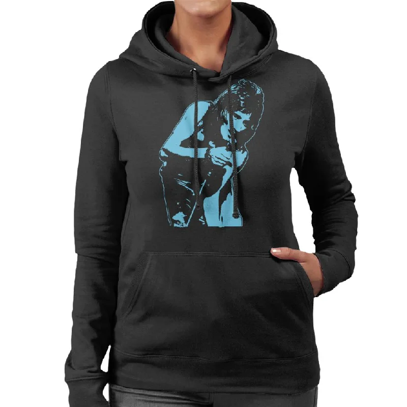 TV Times Rod Stewart With The Faces Women's Hooded Sweatshirt