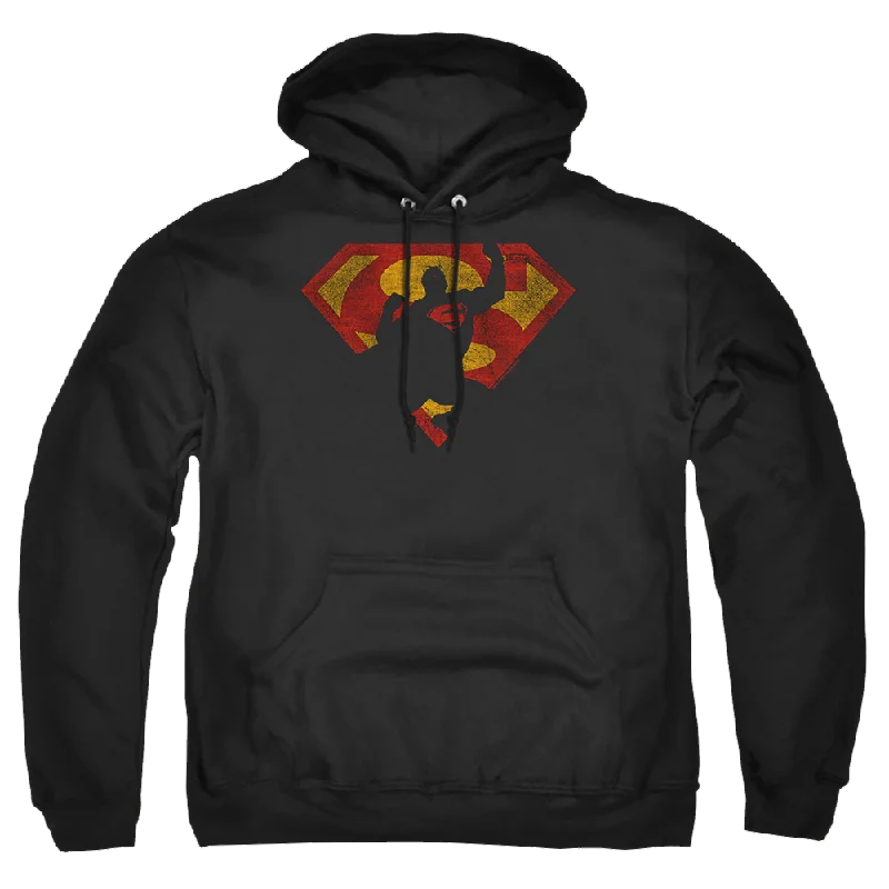 Superman S Shield Knockout - Pullover Hoodie