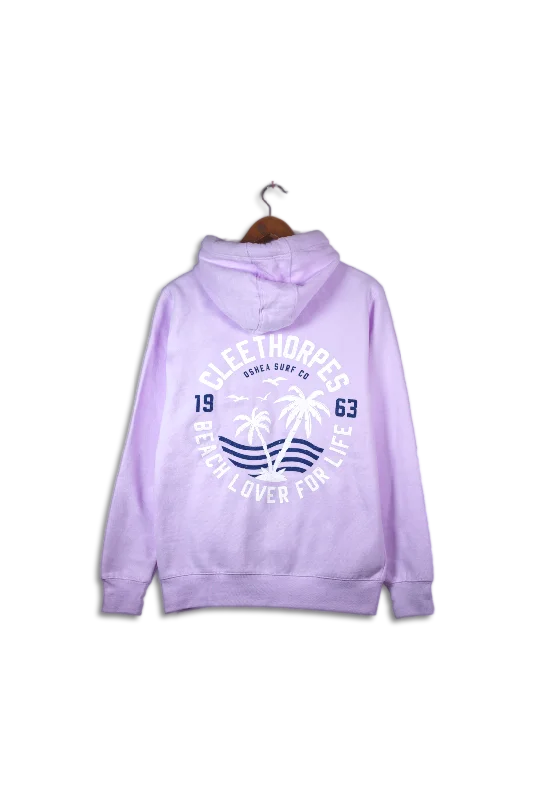 Cleethorpes Lilac  Hoody - Beach Lover