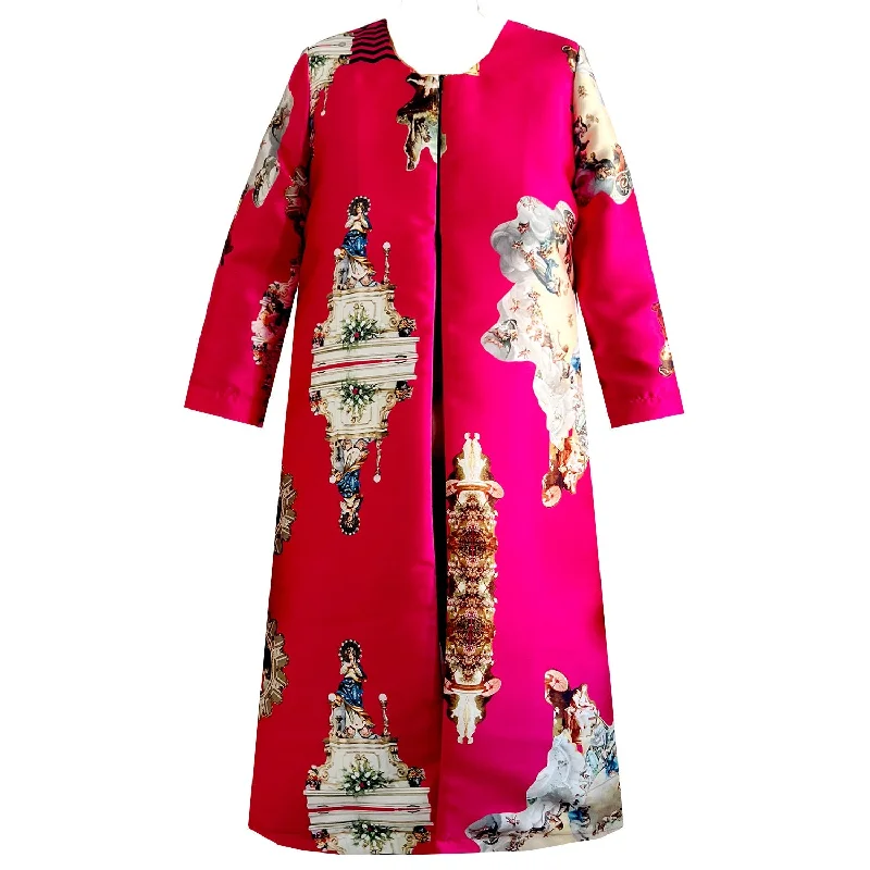 Sicily hot pink occasioncoat