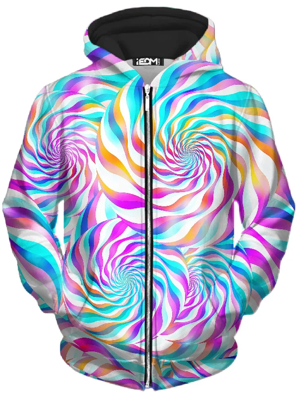 Cloud Surfing Unisex Zip-Up Hoodie