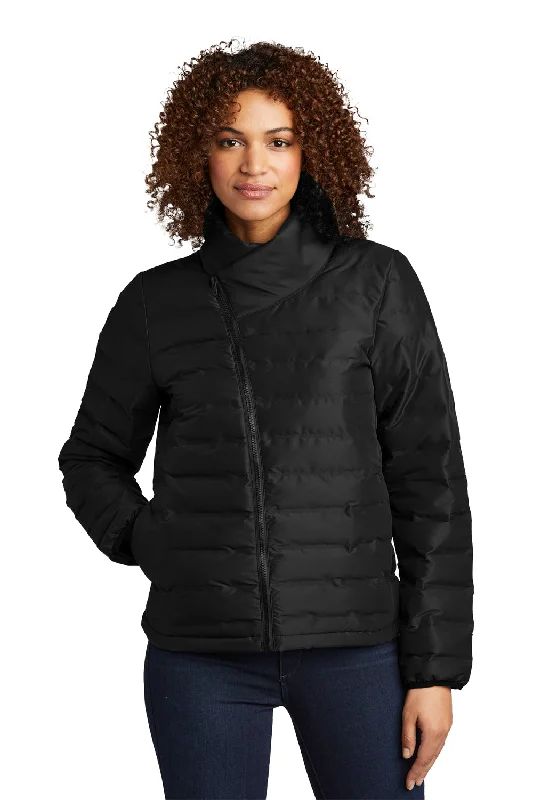 Ogio Womens Street Puffy Full Zip Jacket - Blacktop - Closeout