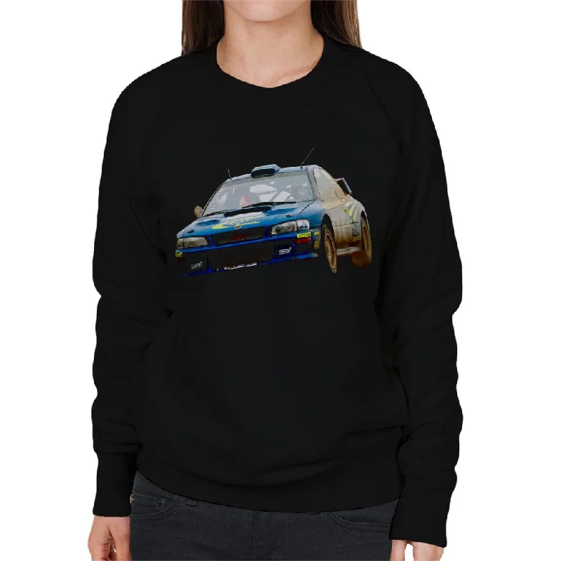 Motorsport Images Subaru Impreza Richard Burns Women's Sweatshirt